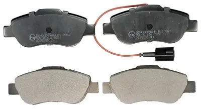 Handler.Part Brake pad set, disc brake DENCKERMANN B110961 1