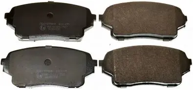 Handler.Part Brake pad set, disc brake DENCKERMANN B111195 1