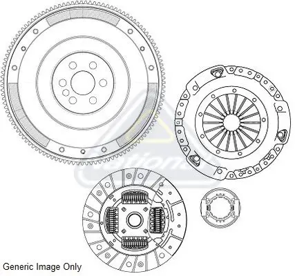 Handler.Part Conversion set, clutch NATIONAL CK10040F 1