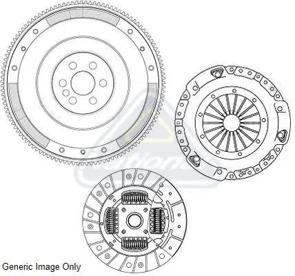 Handler.Part Conversion set, clutch NATIONAL CK10080F 1