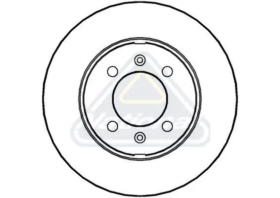 Handler.Part Brake disc NATIONAL NBD019 1