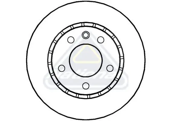 Handler.Part Brake disc NATIONAL NBD057 1