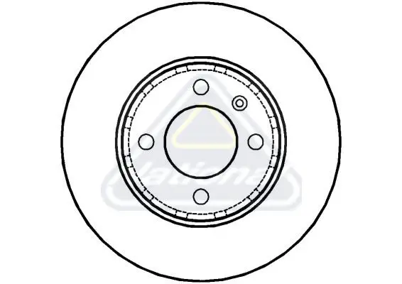 Handler.Part Brake disc NATIONAL NBD1166 1