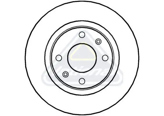 Handler.Part Brake disc NATIONAL NBD121 1