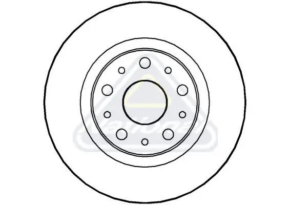 Handler.Part Brake disc NATIONAL NBD1216 1