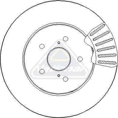 Handler.Part Brake disc NATIONAL NBD1254 1