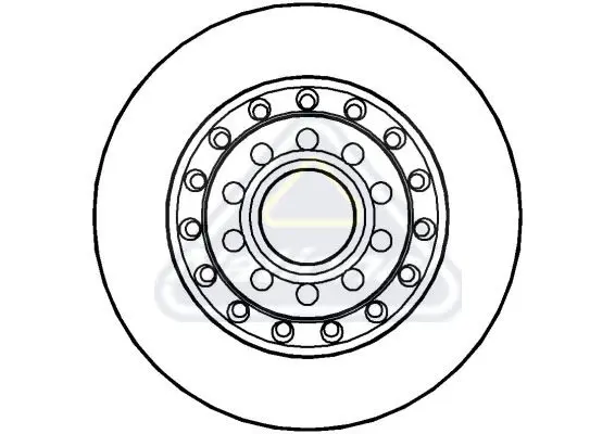 Handler.Part Brake disc NATIONAL NBD1261 1