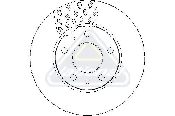 Handler.Part Brake disc NATIONAL NBD1532 1