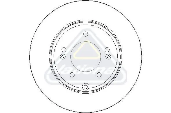 Handler.Part Brake disc NATIONAL NBD1545 1