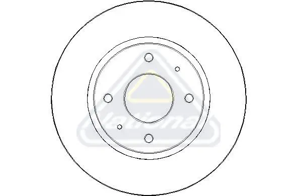 Handler.Part Brake disc NATIONAL NBD1556 1