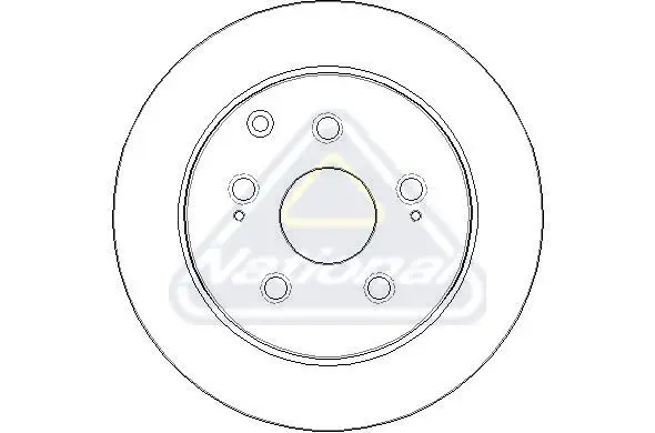 Handler.Part Brake disc NATIONAL NBD1571 1