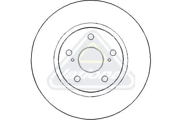 Handler.Part Brake disc NATIONAL NBD1576 1