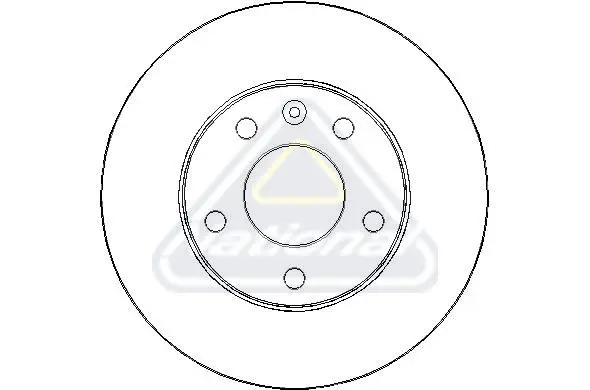 Handler.Part Brake disc NATIONAL NBD1578 1