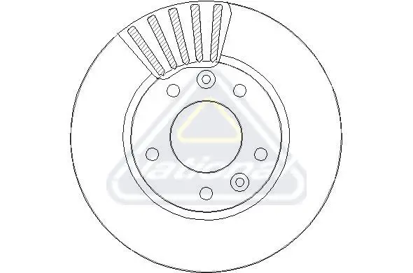 Handler.Part Brake disc NATIONAL NBD1582 1