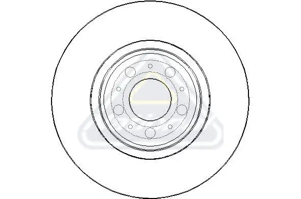 Handler.Part Brake disc NATIONAL NBD1589 1