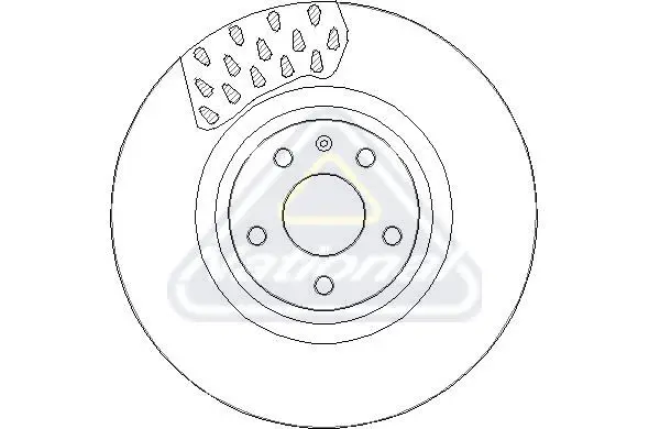 Handler.Part Brake disc NATIONAL NBD1599 1