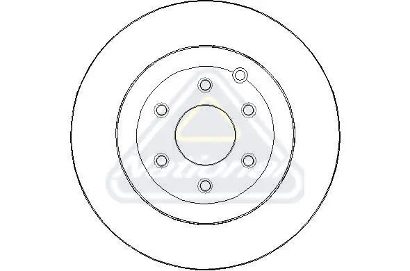 Handler.Part Brake disc NATIONAL NBD1604 1