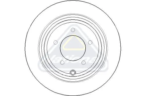 Handler.Part Brake disc NATIONAL NBD1609 1