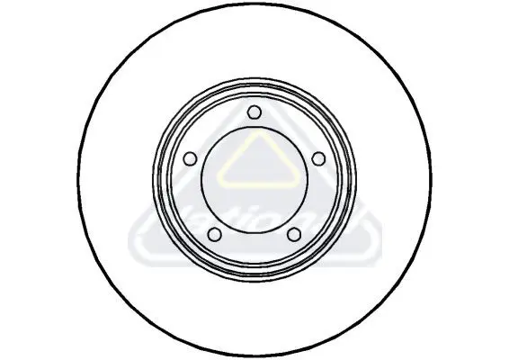 Handler.Part Brake disc NATIONAL NBD1310 1