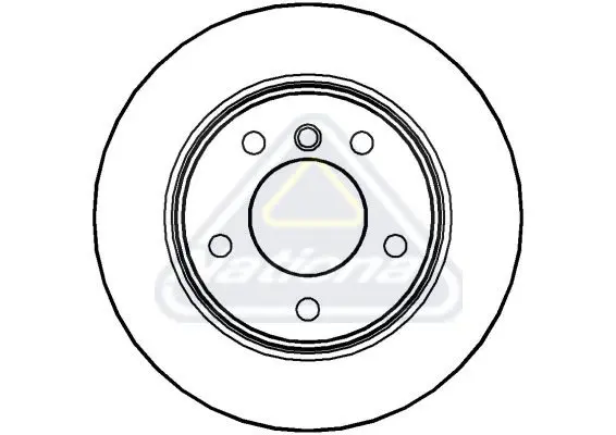 Handler.Part Brake disc NATIONAL NBD1361 1