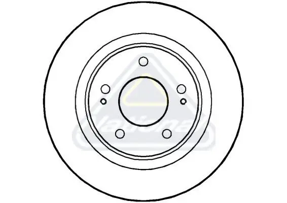 Handler.Part Brake disc NATIONAL NBD1092 1