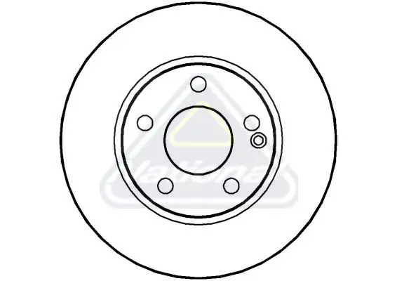 Handler.Part Brake disc NATIONAL NBD1399 1