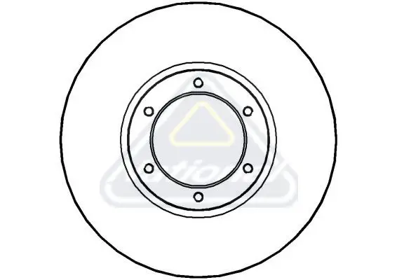 Handler.Part Brake disc NATIONAL NBD1401 1