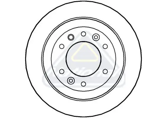 Handler.Part Brake disc NATIONAL NBD1448 1