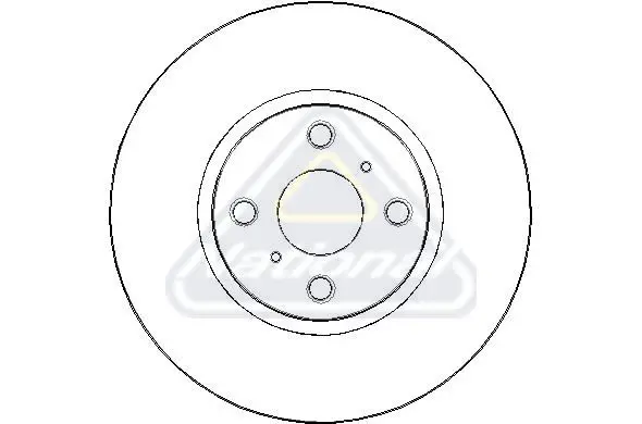 Handler.Part Brake disc NATIONAL NBD1610 1