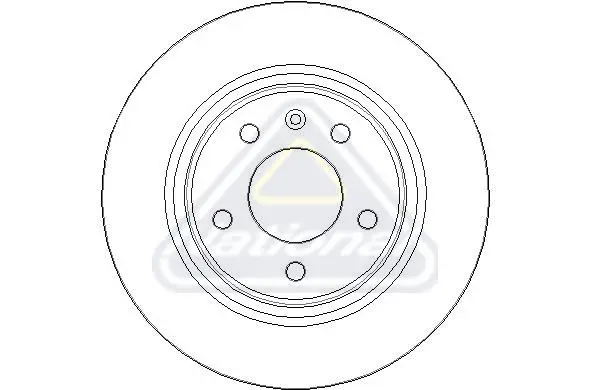 Handler.Part Brake disc NATIONAL NBD1654 1