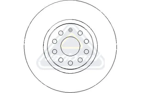 Handler.Part Brake disc NATIONAL NBD1668 1