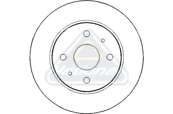 Handler.Part Brake disc NATIONAL NBD1680 1