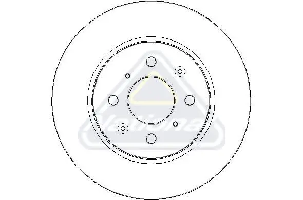 Handler.Part Brake disc NATIONAL NBD1685 1