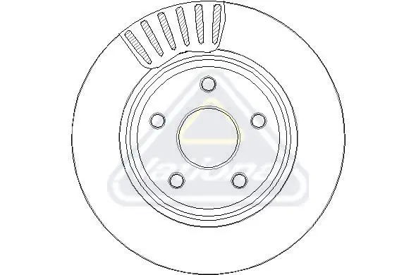 Handler.Part Brake disc NATIONAL NBD1690 1