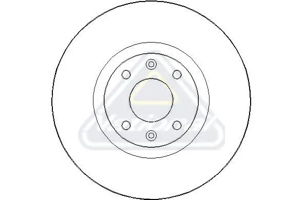 Handler.Part Brake disc NATIONAL NBD1713 1