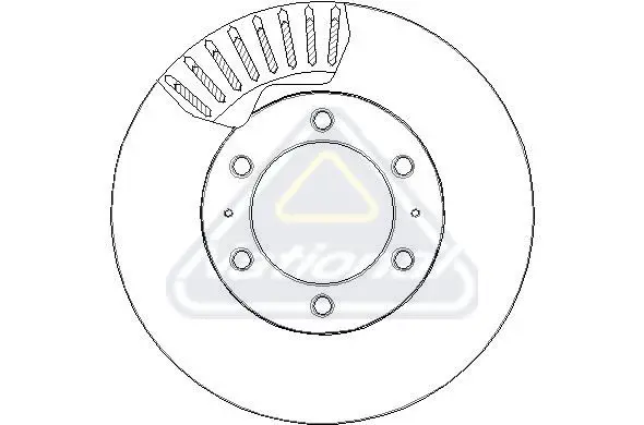 Handler.Part Brake disc NATIONAL NBD1734 1