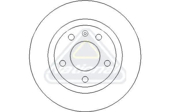 Handler.Part Brake disc NATIONAL NBD1737 1