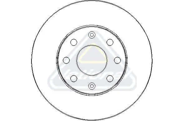 Handler.Part Brake disc NATIONAL NBD1738 1