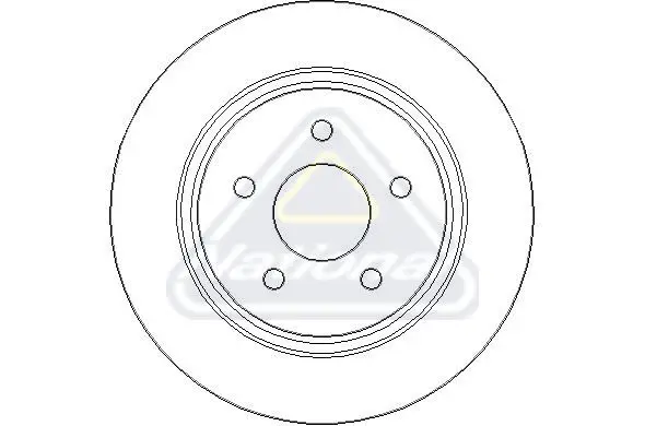 Handler.Part Brake disc NATIONAL NBD1784 1