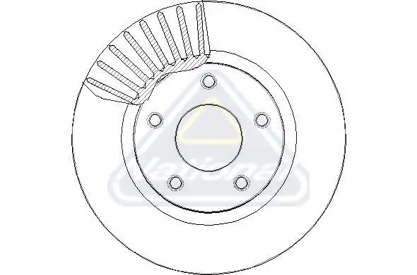 Handler.Part Brake disc NATIONAL NBD1797 1