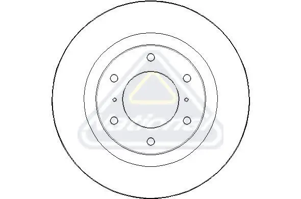 Handler.Part Brake disc NATIONAL NBD1800 1