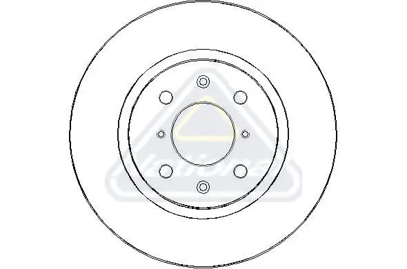 Handler.Part Brake disc NATIONAL NBD1802 1