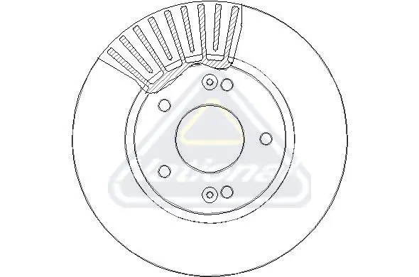 Handler.Part Brake disc NATIONAL NBD1832 1