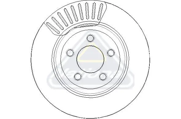 Handler.Part Brake disc NATIONAL NBD1849 1