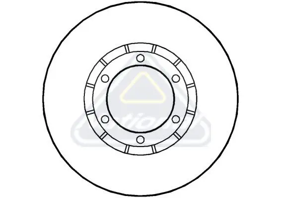 Handler.Part Brake disc NATIONAL NBD484 1