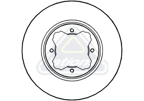 Handler.Part Brake disc NATIONAL NBD512 1