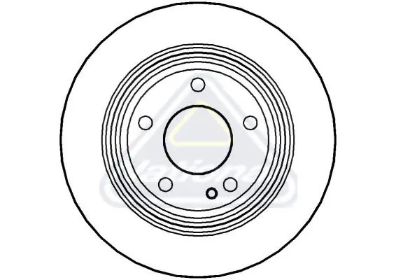 Handler.Part Brake disc NATIONAL NBD633 1