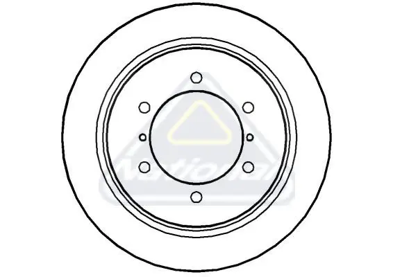 Handler.Part Brake disc NATIONAL NBD635 1