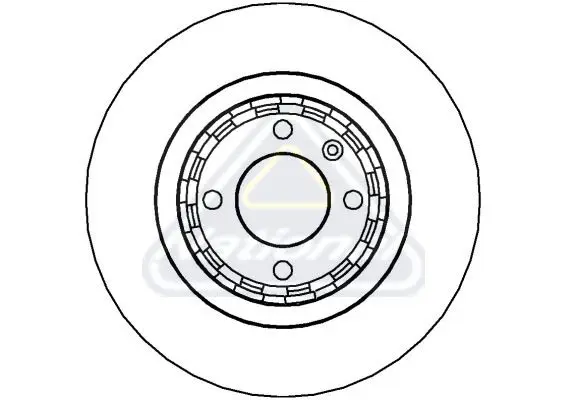 Handler.Part Brake disc NATIONAL NBD277 1