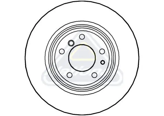 Handler.Part Brake disc NATIONAL NBD410 1